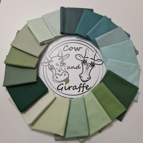 Muted Green and Blues