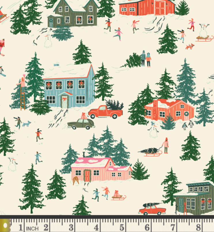 Bolt End - Christmas in the Cabin - Merry Town 1.8m