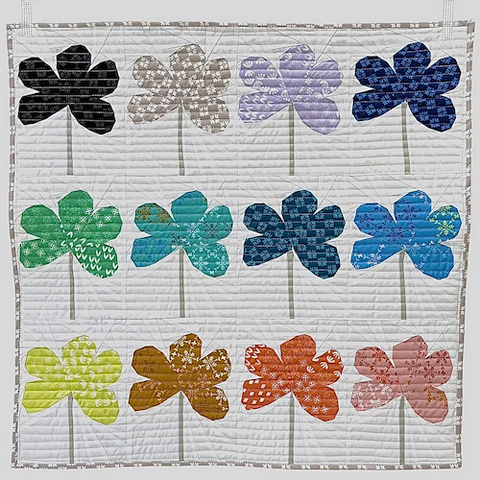 Wire Flower Mini Quilt Kit