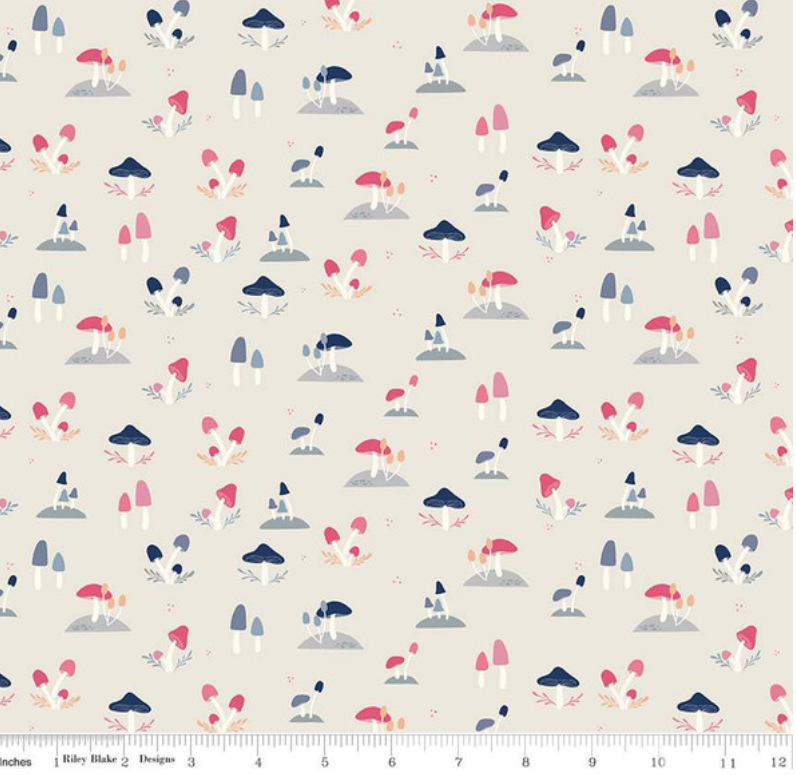 South Hill Toadstools Linen