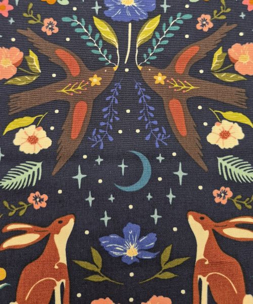Starling - Moonlit Forest Dark by Maureen Cracknell