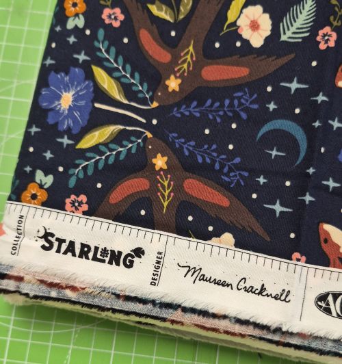 Starling - Moonlit Forest Dark by Maureen Cracknell