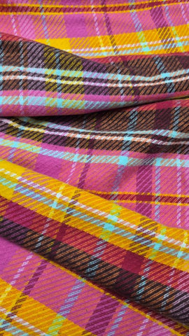 Highland Flannel - Meadow Plaid Flowerbed