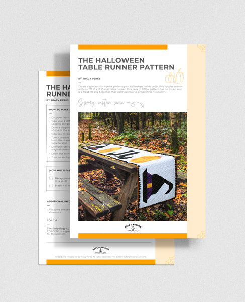 Rope and Anchor Trading Co - Halloween Table Runner