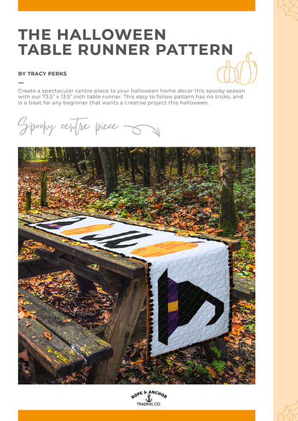 Rope and Anchor Trading Co - Halloween Table Runner