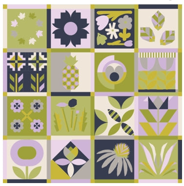 Modern Botanical Sampler - Julia Wachs - Quilt Kit
