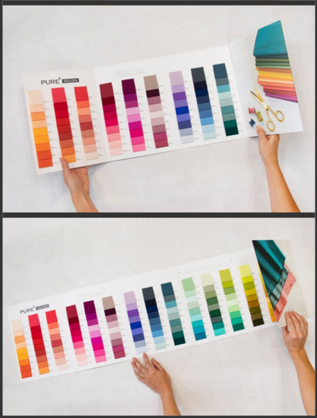 Latest Shade Card - Art Gallery Fabrics Pure Solids