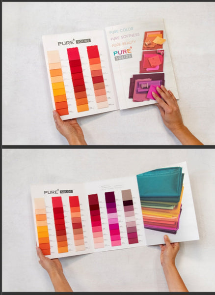 Latest Shade Card - Art Gallery Fabrics Pure Solids