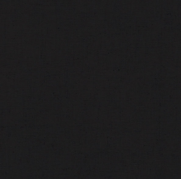 LINEN BLEND - Caviar Solid