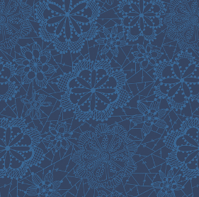 True Blue - Lace in Bloom Celestial