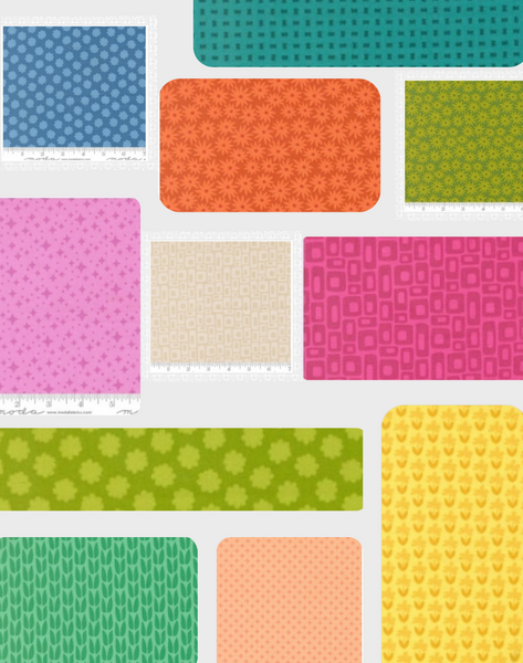 PRE ORDER  - Scenery By Elizabeth Hartman - Diamonds Cantaloupe