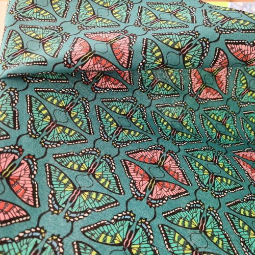 Swallow Tail - Tonal Teal
