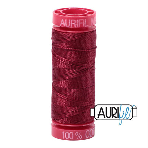 Aurifil Thread: Dark Carmine Red (2460)