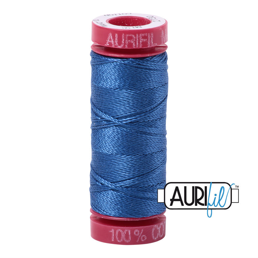 Aurifil Thread: Delft Blue (2730)