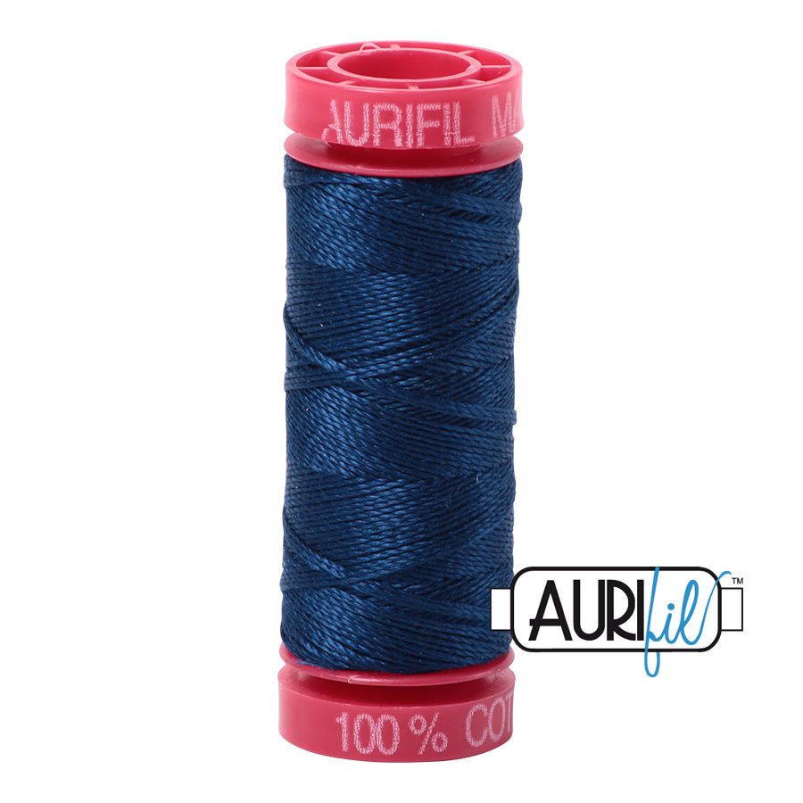 Aurifil Thread: Medium Delft Blue (2783)