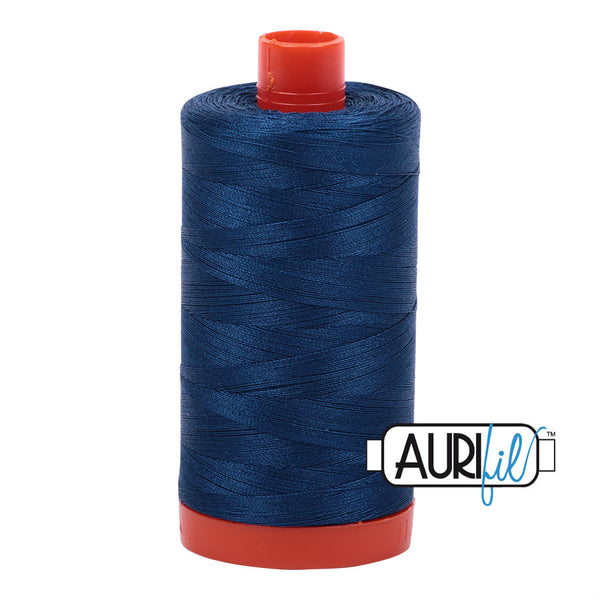 Aurifil Thread: Medium Delft Blue (2783)