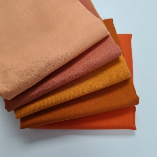 Art Gallery Fabrics Pure Solids Shades of Autumn Bundle