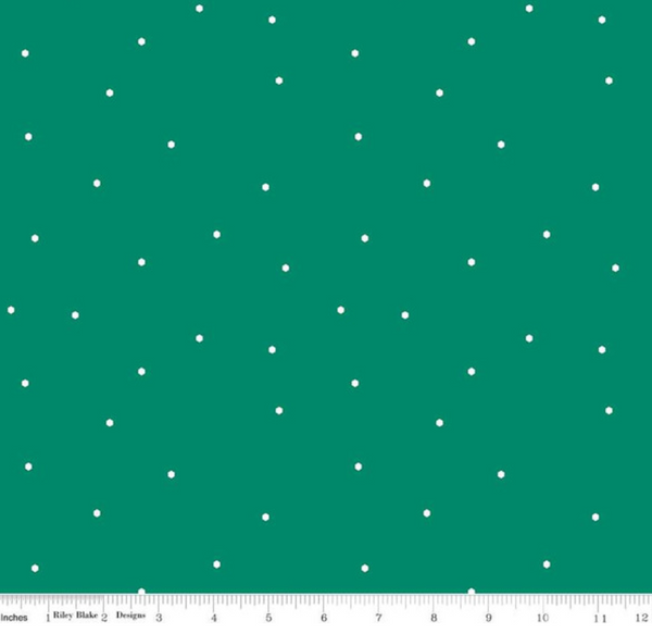 Bolt end - Imagine Hexie Sprinkle Green 1.6m