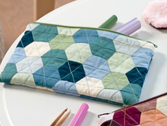 Winona Make Up Bag - Fabric Kit